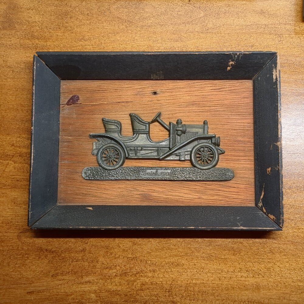 Vintage Brass Car Wall Pictures - Picture 4 of 6